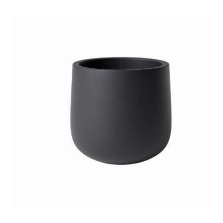 Avera Home Goods 6 BLK Tap Cyl Planter AFM527060B